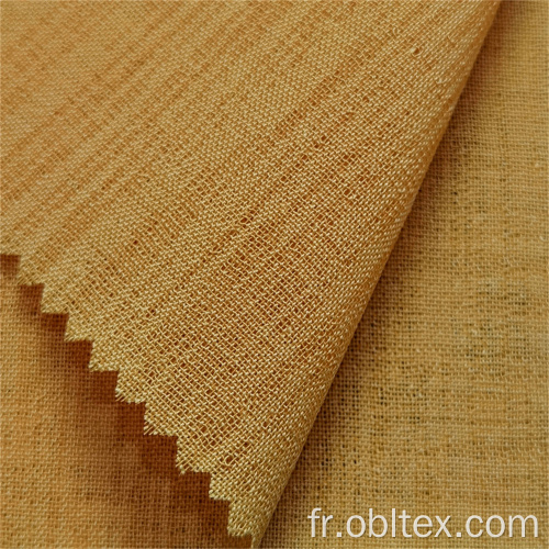 Linn d&#39;imitation en polyester OBL22-C-066 pour robe